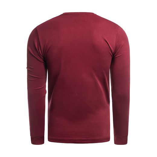 Sweter męski Risardi gładki w serek