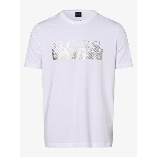 BOSS Athleisure - T-shirt męski – Tee 4 – duże rozmiary, biały S vangraaf