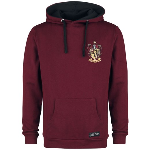 Harry Potter - Gryffindor - Bluza z kapturem - burgund M EMP