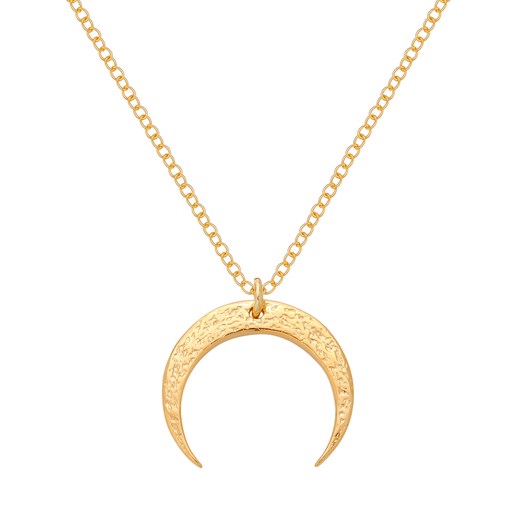 Naszyjnik z Księżycem Lunula 42 cm Perlove okazja Biżuteria-Perlove
