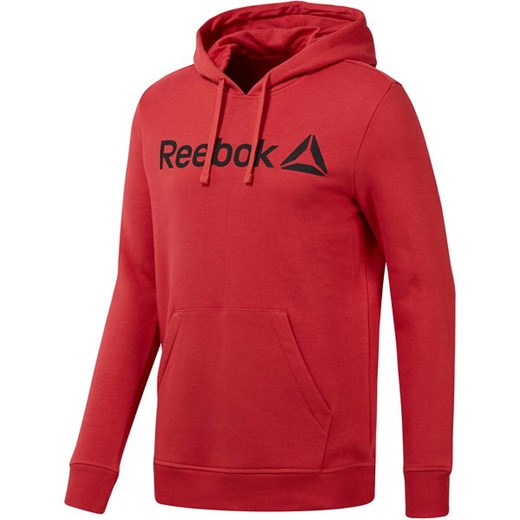 Bluza męska z kapturem Graphic Series Training Hoodie Reebok (rebel red) Reebok Fitness XL okazyjna cena SPORT-SHOP.pl