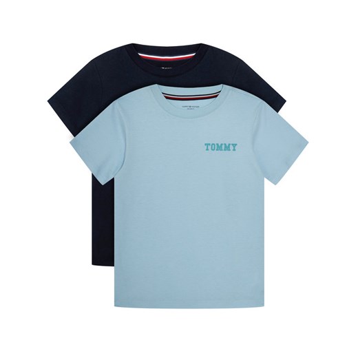 T-shirt chłopięce Tommy Hilfiger bez wzorów z krótkim rękawem 