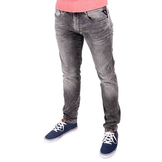 Spodnie męskie Replay Jeans Anbass Hyperflex Slim-Fit (M914.009) Replay 36/36 okazja Sneaker Peeker