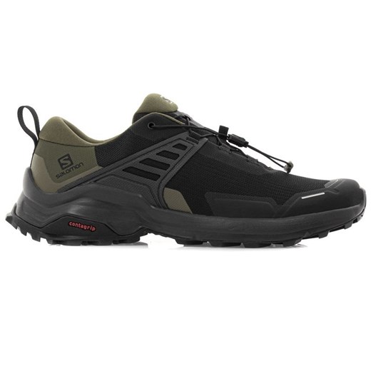 Czarne buty trekkingowe męskie Salomon sportowe jesienne 