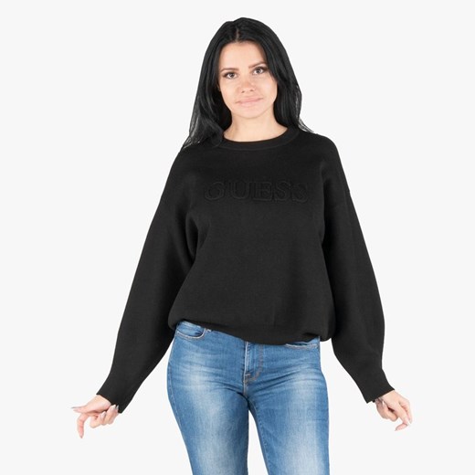 Sweter damski Guess Odzież Damska AY czarny XQPO Sweter damski Guess Odzież Damska AY czarny XQPO