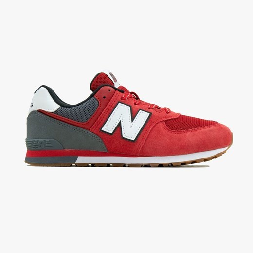 Czerwone buty sportowe dziecięce New Balance 