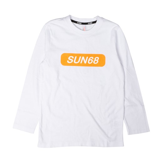 T-shirt chłopięce Sun 68 biały
