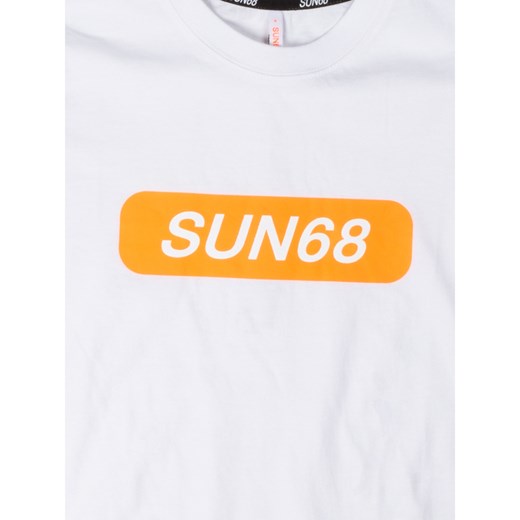 T-shirt chłopięce Sun 68 biały