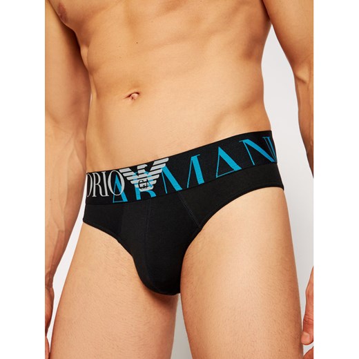 Emporio Armani Underwear Slipy 110814 0A516 00020 Czarny XL MODIVO