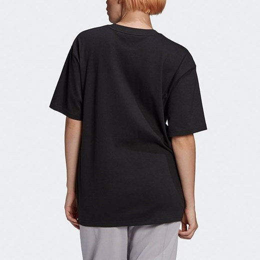 Bluzka damska Adidas Originals czarna z okrągłym dekoltem z krótkim rękawem 