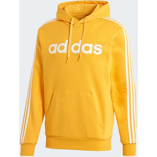 Bluza męska Essentials 3-Stripes Pullover Adidas (active gold/white) L SPORT-SHOP.pl promocyjna cena