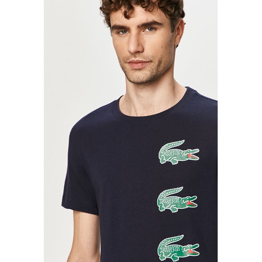 Lacoste - T-shirt Lacoste m promocyjna cena ANSWEAR.com