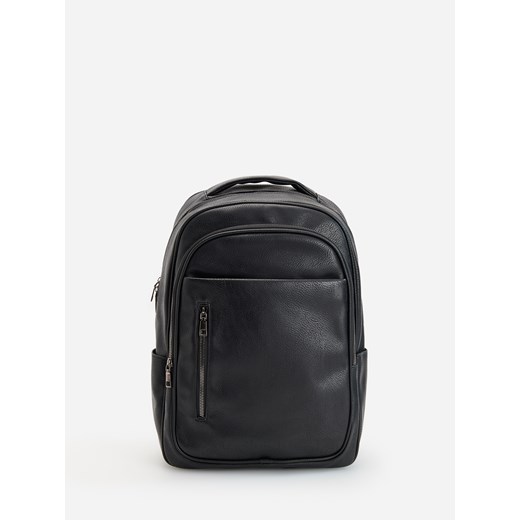Reserved - Plecak z kieszenią na laptop - Czarny Reserved ONE SIZE wyprzedaż Reserved