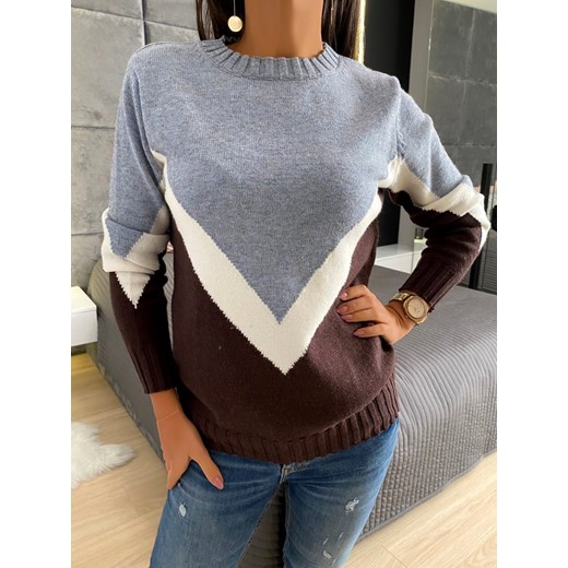 Modnakiecka sweter damski Odzież Damska II wielokolorowy HAWQ Modnakiecka sweter damski Odzież Damska II wielokolorowy HAWQ