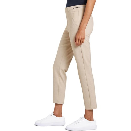 Spodnie - Regular fit - w kolorze beżowym Tom Tailor 34 Limango Polska