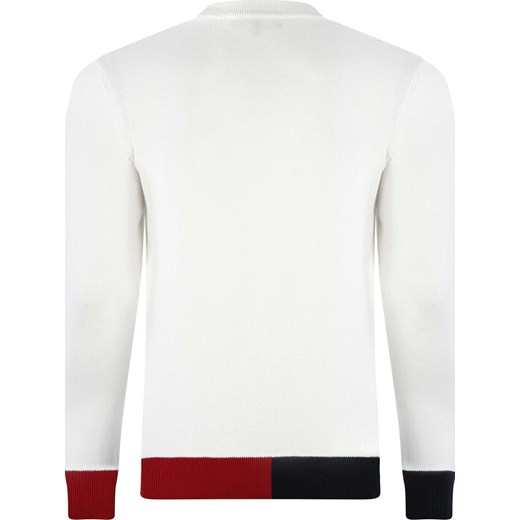 Sweter w kolorze białym Giorgio Di Mare L Limango Polska