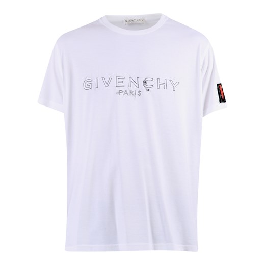 Biały t-shirt męski Givenchy 