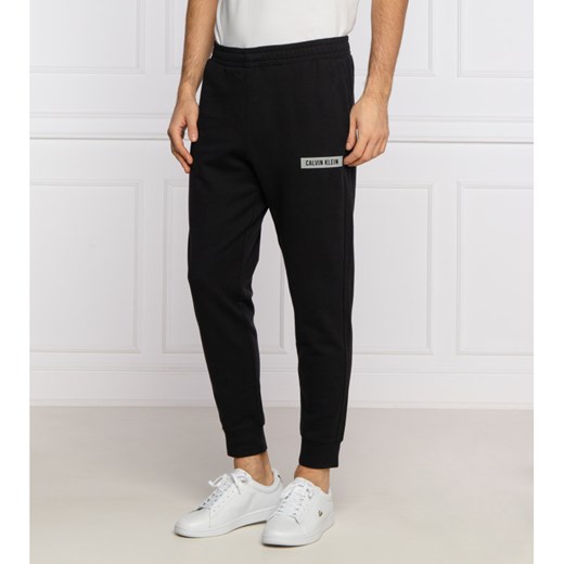 Spodnie męskie Calvin Klein czarne dresowe 