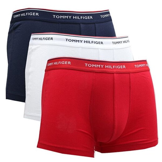 Tommy Hilfiger Męskie bokserki 3P Trunk 1U87903842 -611 (Rozmiar M) Tommy Hilfiger XXL Mall