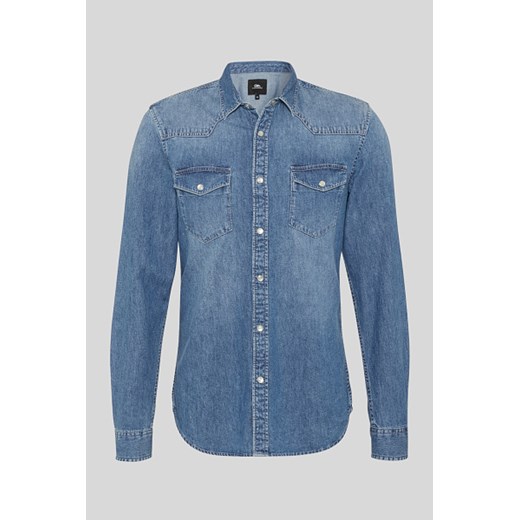 C&A Koszula dżinsowa-Regular Fit-kołnierzyk kent, Niebieski, Rozmiar: XS Clockhouse XS C&A