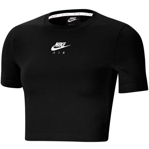 Bluzka damska Nike z okrągłym dekoltem sportowa z krótkimi rękawami 
