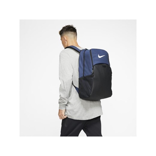 Plecak treningowy Nike Brasilia (rozmiar XL) - Niebieski Nike ONE SIZE Nike poland