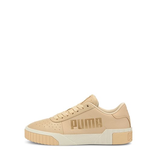 Skórzane sneakersy "Cali Statement" w kolorze beżowym Puma 37,5 Limango Polska