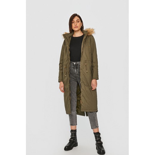Kurtka damska Answear Lab z tkaniny długa
