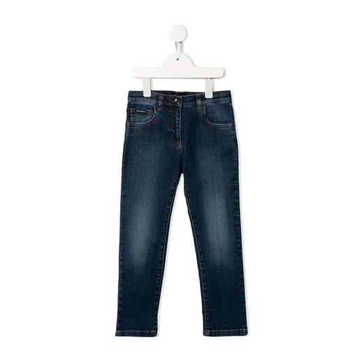 Dolce & Gabbana spodnie dziewczęce jeansowe 