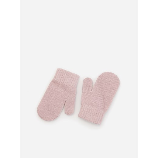 Reserved - Bawełniane rękawiczki z jednym palcem - Różowy Reserved 12-24 miesięcy Reserved