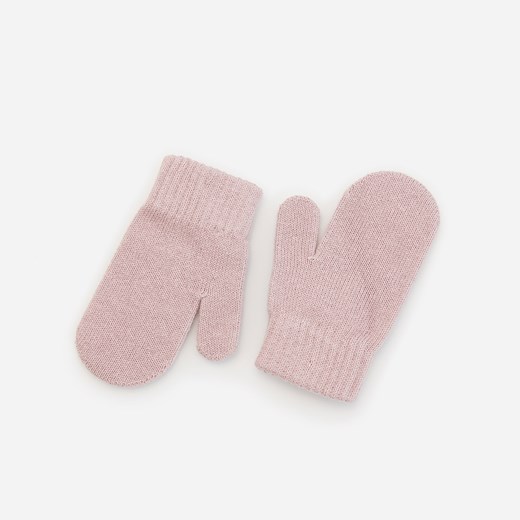 Reserved - Bawełniane rękawiczki z jednym palcem - Różowy Reserved 2-4 lat Reserved