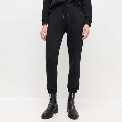 Reserved - Spodnie dresowe z bawełny - Czarny Reserved XL Reserved