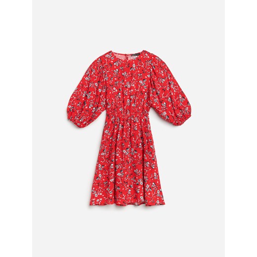 Reserved - Wiskozowa sukienka w kwiaty - Czerwony Reserved 134 Reserved