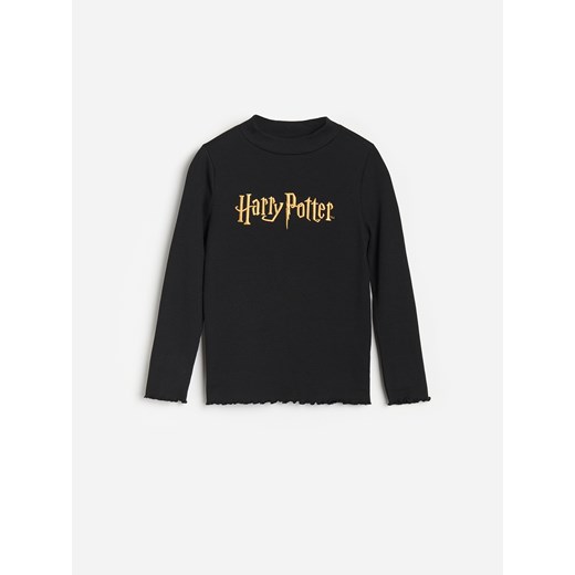 Reserved - Koszulka z napisem Harry Potter - Czarny Reserved 134 Reserved