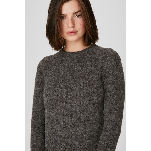 C&A Sweter z linii Basic-materiał z recyklingu, Szary, Rozmiar: M The Basics L C&A