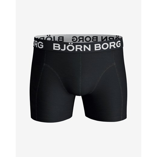 Björn Borg BB Logo 2-pack Bokserki Czarny M BIBLOO