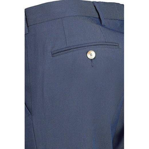 Niebieski garnitur w mikro wzór Mix&Match (859) Spodnie Lavard 64/114 Lavard