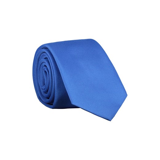 Krawat Lavard niebieski bez wzorów 