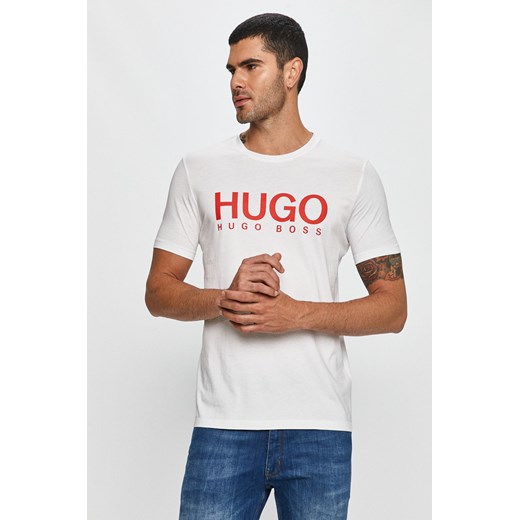 Hugo - T-shirt s wyprzedaż ANSWEAR.com