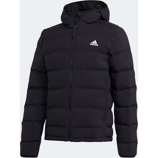 Kurtka puchowa męska Helionic Soft Hooded Down Adidas (black) XL SPORT-SHOP.pl