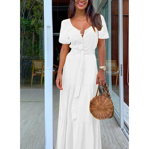 Sukienka Sandbella dzienna maxi