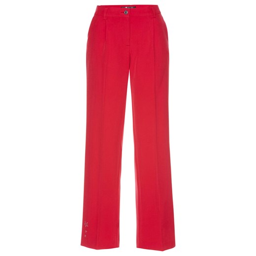 Czerwone spodnie damskie Bonprix 