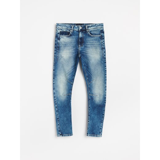 Reserved - Spodnie jeansowe slim - Niebieski Reserved 33 Reserved