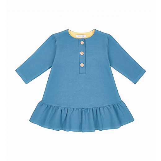 Odzież dla niemowląt niebieska Ewa Collection z bawełny 