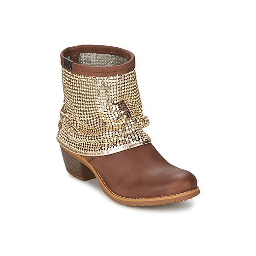 Bunker Buty RIA Strass Bunker spartoo brazowy damskie