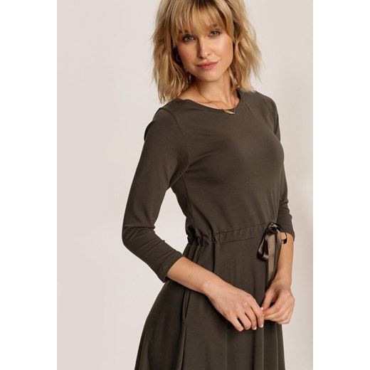 Khaki Sukienka Echirose Renee M Renee odzież