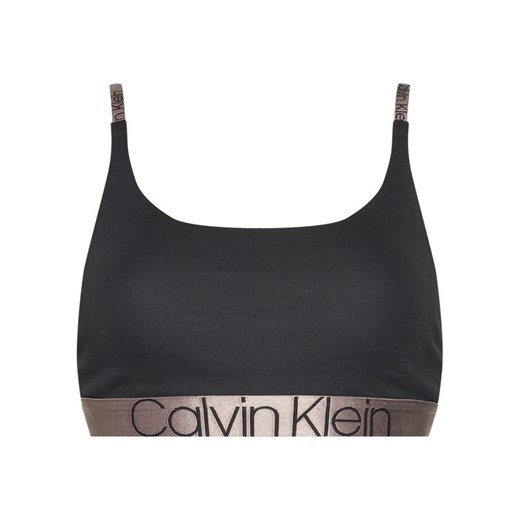 Biustonosz Calvin Klein Underwear czarny w sportowym stylu 