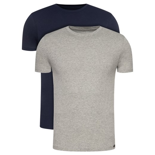 Lee Komplet 2 t-shirtów Twin Pack Crew L680AILD Kolorowy Slim Fit Lee S MODIVO