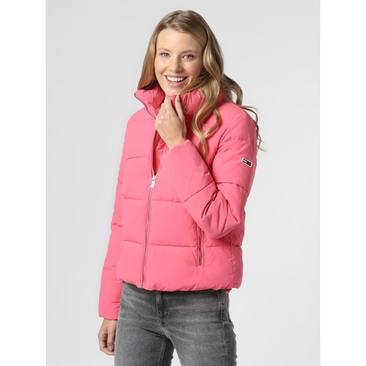 Tommy Jeans - Damska kurtka pikowana, różowy Tommy Jeans XS vangraaf