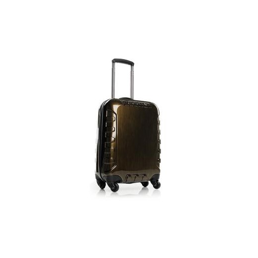Mała walizka kabinowa na 4 kółkach PCFX złota royal-point czarny duży